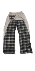 Pattern Joggers Black and White