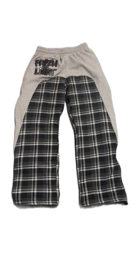 Pattern Joggers Black and White